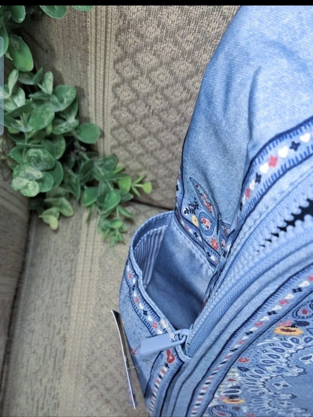 Brighton Bandana Love Denim Backpack